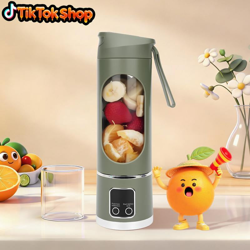 Ultimate Portable Blender! USB Rechargeable & Compact for Smoothies On-The-Go - Perfect Travel, Back to School & Gym! Leak Proof Design, Makes Shakes & Baby Food in Seconds Cup Juicer Rechargeable Mini Blender Vegetable