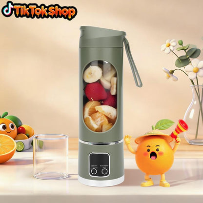Ultimate Portable Blender! USB Rechargeable & Compact for Smoothies On-The-Go - Perfect Travel, Back to School & Gym! Leak Proof Design, Makes Shakes & Baby Food in Seconds Cup Juicer Rechargeable Mini Blender Vegetable